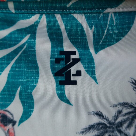 Izod Golf Stretch Tropical Polo (XL) Flawless! OMG! ⛳️ ⛳️ - Picture 3 of 8